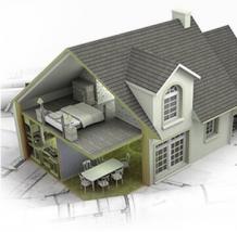 خانه های دو طبقه با پنجره های خلیج: جوانب مثبت و منفی، پروژه ها و طرح ها: گزینه های داخلی خانه با یک پنجره خلیج نیم دایره